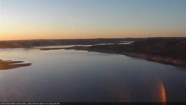 Lake Travis webcam, November 21, 2024 5:25 PM CT