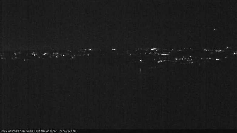 Lake Travis webcam, November 21, 2024 6:45 PM CT