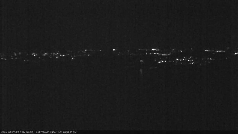 Lake Travis webcam, November 21, 2024 7:00 PM CT