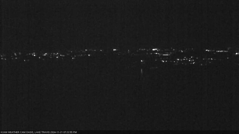 Lake Travis webcam, November 21, 2024 7:25 PM CT