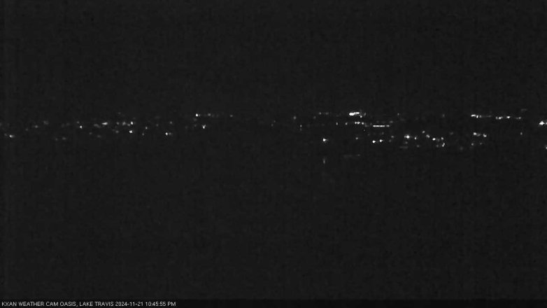 Lake Travis webcam, November 21, 2024 10:45 PM CT