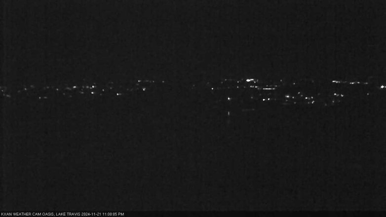 Lake Travis webcam, November 21, 2024 11:00 PM CT