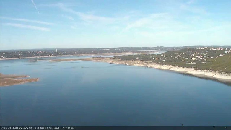 Lake Travis webcam, November 22, 2024 10:25 AM CT