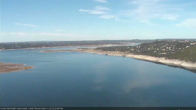 Lake Travis webcam, November 22, 2024 12:25 PM CT