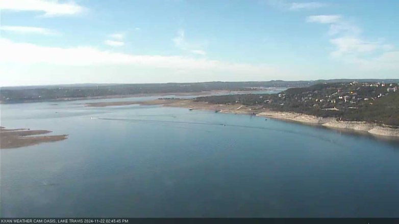 Lake Travis webcam, November 22, 2024 2:45 PM CT