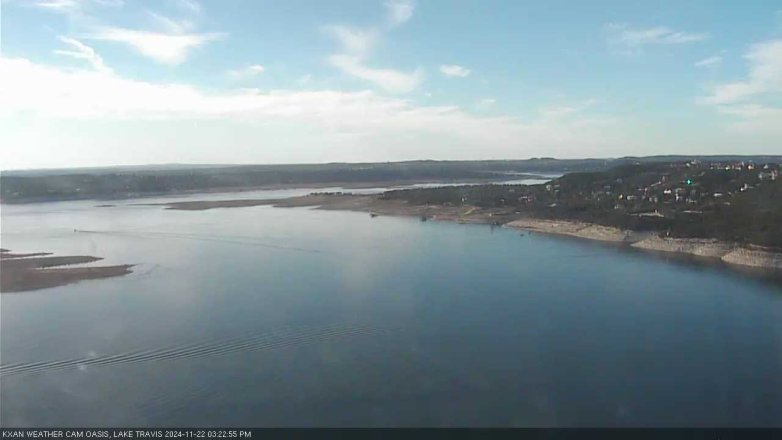 Lake Travis webcam, November 22, 2024 3:25 PM CT