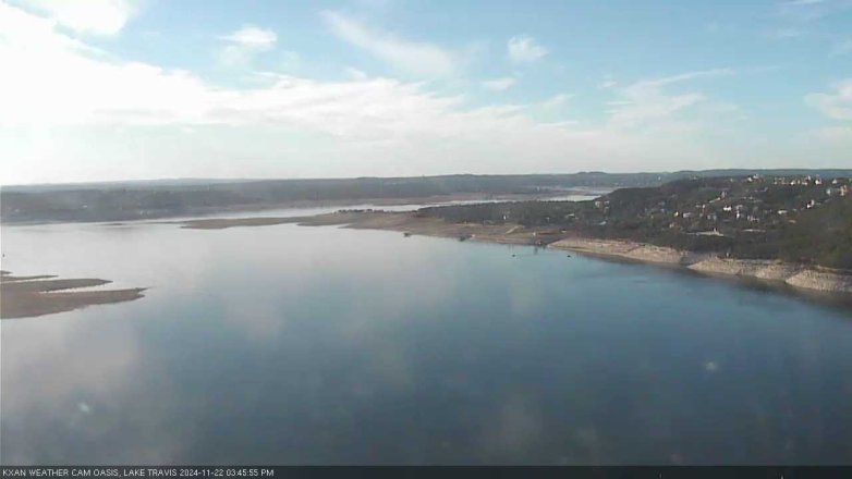Lake Travis webcam, November 22, 2024 3:45 PM CT