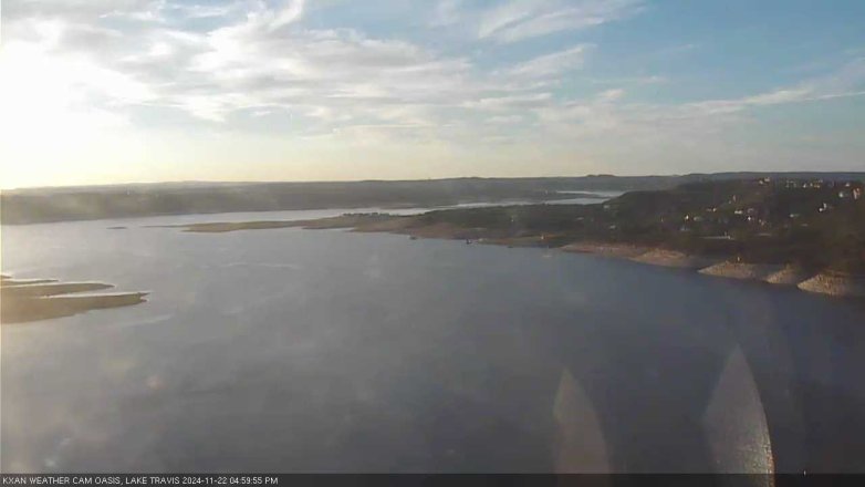 Lake Travis webcam, November 22, 2024 5:00 PM CT