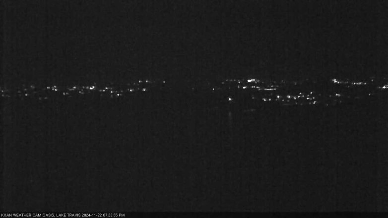 Lake Travis webcam, November 22, 2024 7:25 PM CT