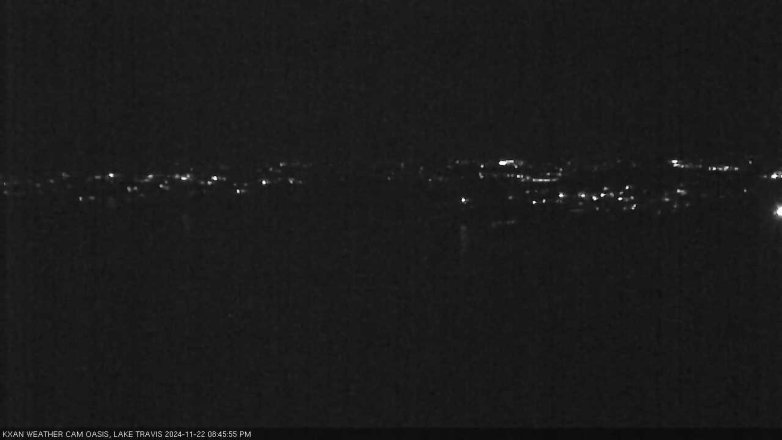 Lake Travis webcam, November 22, 2024 8:45 PM CT