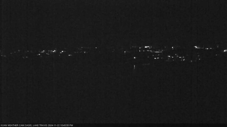 Lake Travis webcam, November 22, 2024 10:45 PM CT