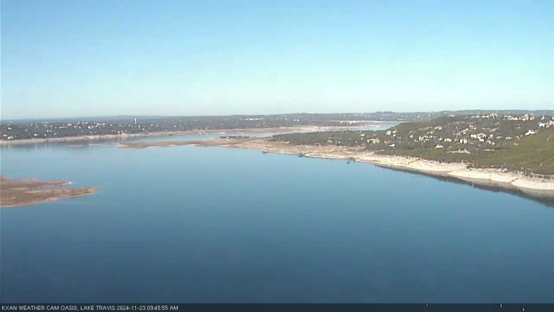 Lake Travis webcam, November 23, 2024 9:45 AM CT