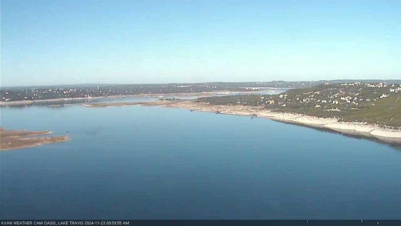Lake Travis webcam, November 23, 2024 10:00 AM CT