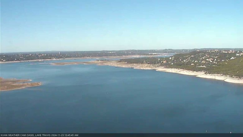 Lake Travis webcam, November 23, 2024 10:45 AM CT