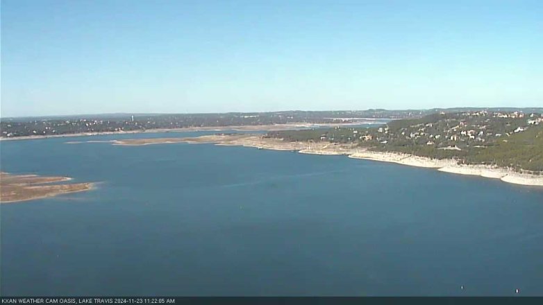 Lake Travis webcam, November 23, 2024 11:25 AM CT