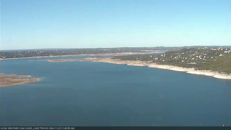 Lake Travis webcam, November 23, 2024 11:45 AM CT