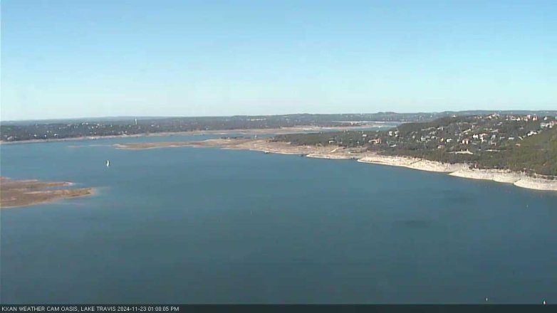 Lake Travis webcam, November 23, 2024 1:00 PM CT