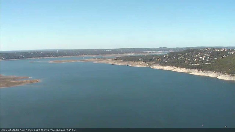 Lake Travis webcam, November 23, 2024 1:25 PM CT