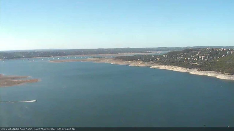 Lake Travis webcam, November 23, 2024 2:00 PM CT