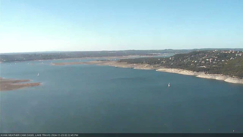 Lake Travis webcam, November 23, 2024 2:25 PM CT