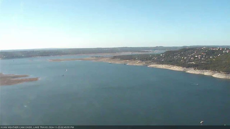 Lake Travis webcam, November 23, 2024 2:45 PM CT