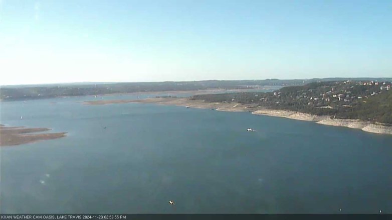 Lake Travis webcam, November 23, 2024 3:00 PM CT