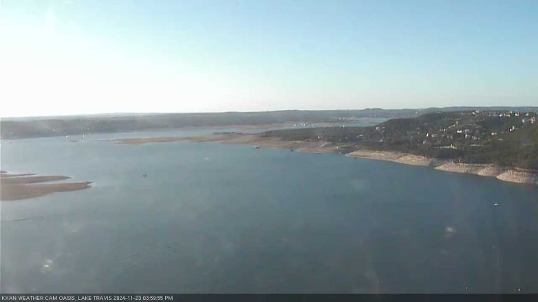 Lake Travis webcam, November 23, 2024 4:00 PM CT