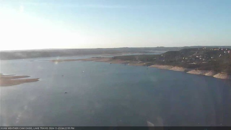 Lake Travis webcam, November 23, 2024 4:25 PM CT