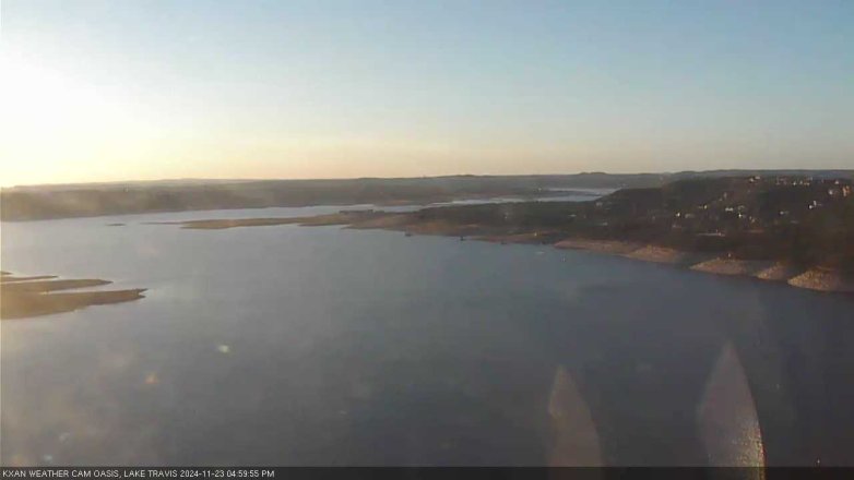 Lake Travis webcam, November 23, 2024 5:00 PM CT