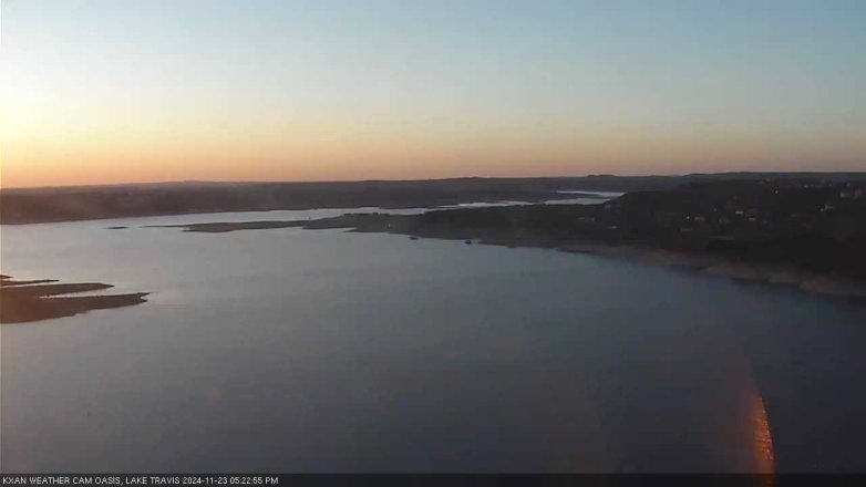Lake Travis webcam, November 23, 2024 5:25 PM CT