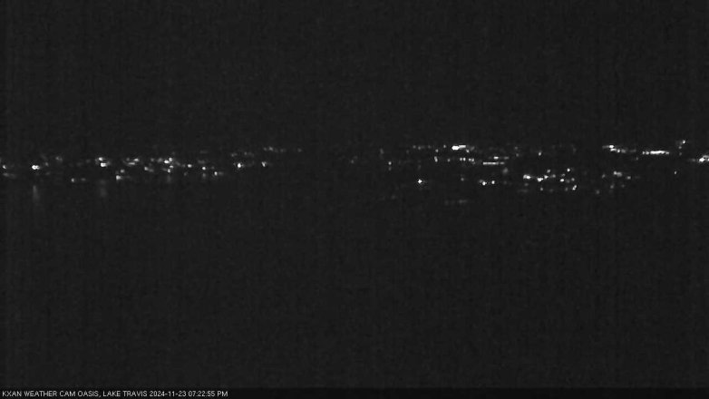 Lake Travis webcam, November 23, 2024 7:25 PM CT