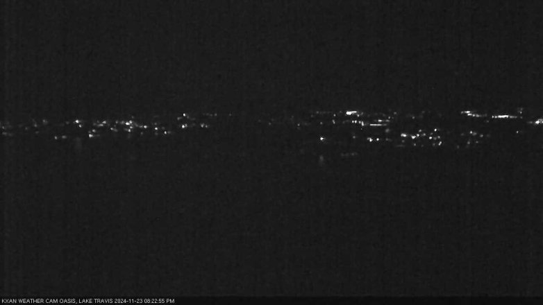 Lake Travis webcam, November 23, 2024 8:25 PM CT