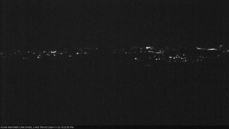Lake Travis webcam, November 23, 2024 10:25 PM CT