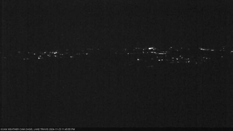 Lake Travis webcam, November 23, 2024 11:45 PM CT