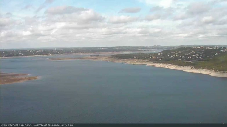 Lake Travis webcam, November 24, 2024 10:25 AM CT