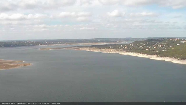 Lake Travis webcam, November 24, 2024 11:45 AM CT