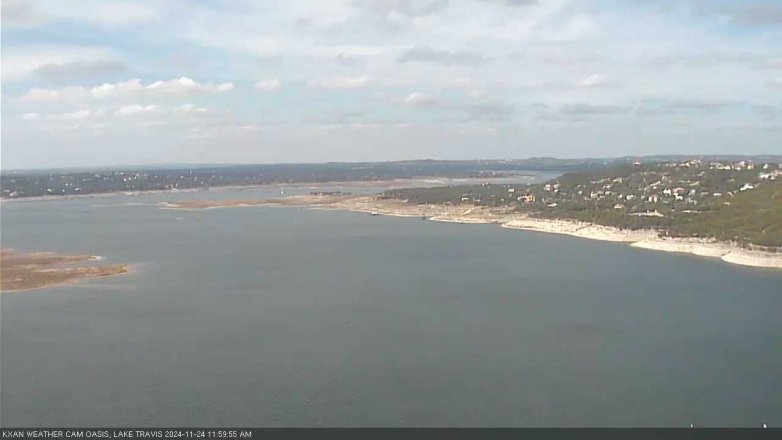 Lake Travis webcam, November 24, 2024 12:00 PM CT