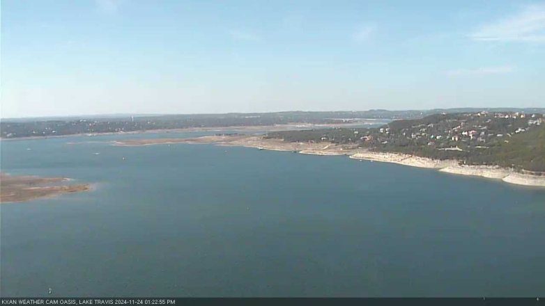 Lake Travis webcam, November 24, 2024 1:25 PM CT