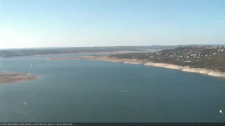Lake Travis webcam, November 24, 2024 2:00 PM CT