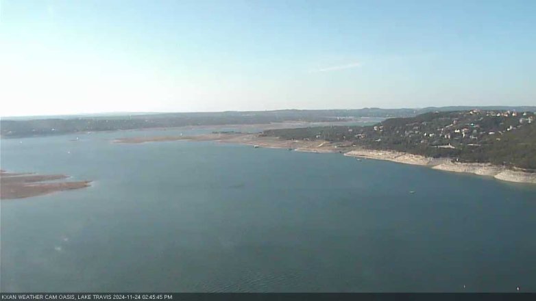 Lake Travis webcam, November 24, 2024 2:45 PM CT