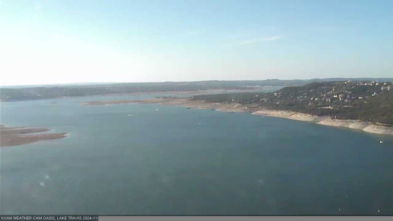 Lake Travis webcam, November 24, 2024 3:00 PM CT