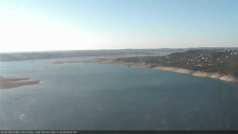 Lake Travis webcam, November 24, 2024 3:45 PM CT