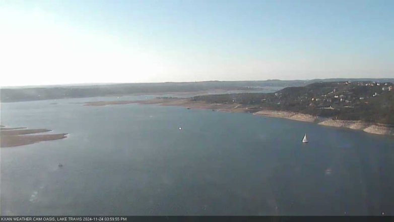 Lake Travis webcam, November 24, 2024 4:00 PM CT