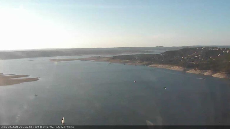 Lake Travis webcam, November 24, 2024 4:25 PM CT