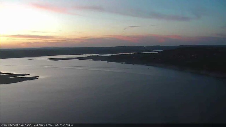 Lake Travis webcam, November 24, 2024 5:45 PM CT