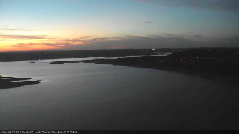 Lake Travis webcam, November 24, 2024 6:00 PM CT
