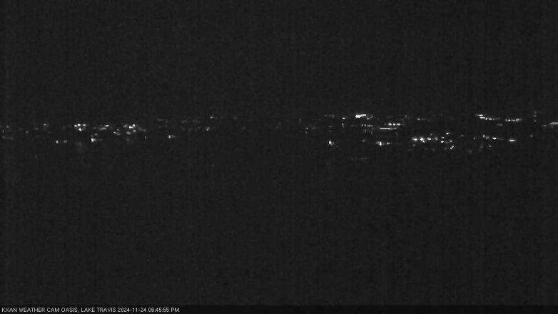 Lake Travis webcam, November 24, 2024 6:45 PM CT