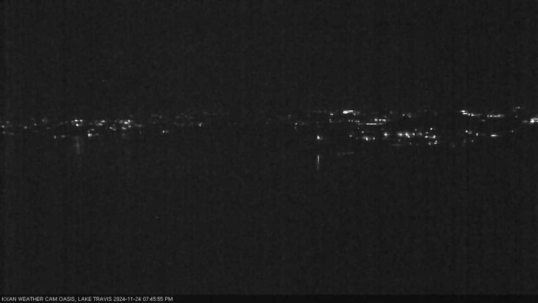 Lake Travis webcam, November 24, 2024 7:45 PM CT