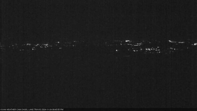 Lake Travis webcam, November 24, 2024 8:45 PM CT