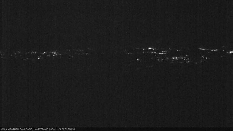 Lake Travis webcam, November 24, 2024 9:00 PM CT